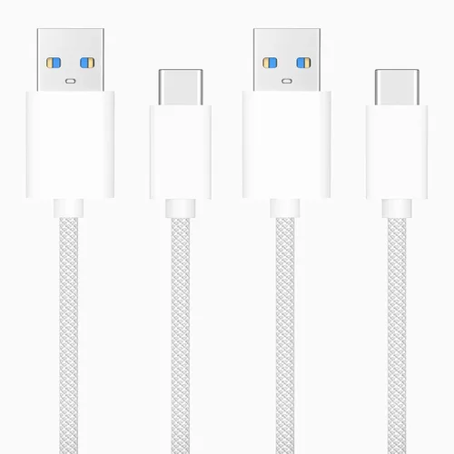 Vista 25 de Cable corto USB A a USB C 3.1 de 6 pulgadas, 0.5 pies, cable de transferencia de datos de alta velocidad de 10 Gbps compatible con MacBook Pro, iPad