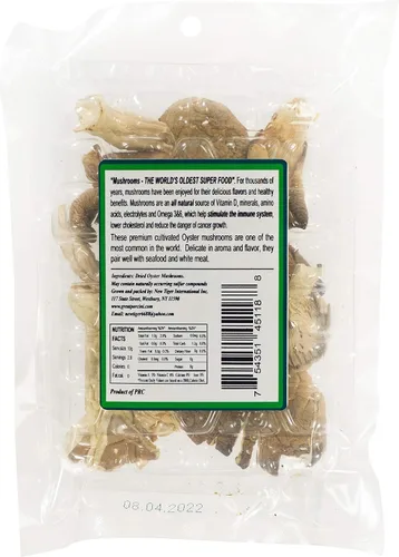 Vista 2 de Mushroom House Hongos Ostras Secos, 1 Oz