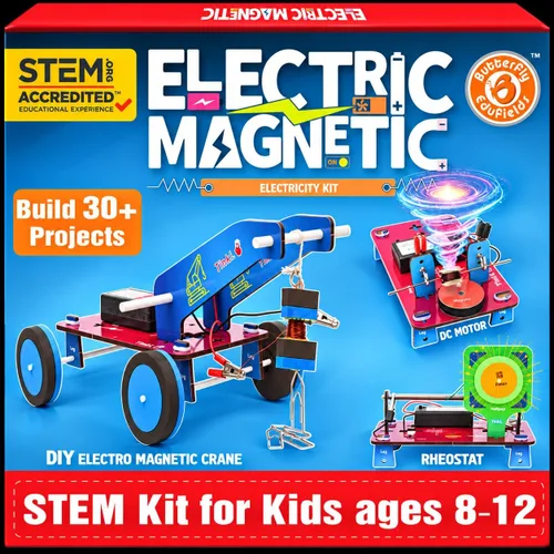 Vista 7 de Butterfly EduFields 100+ Girls Engineering Science Kit for Kids Age 8-12