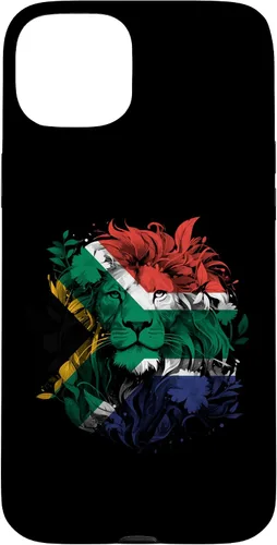 Vista 9 de South African Flag Vintage Lion South Africa Pride Leeu Case for iPhone 17