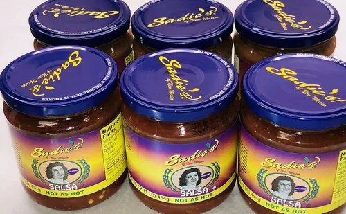 Vista 2 de SADIE'S DE NUEVO MÉXICO NO COMO SALSA CALIENTE, 16 OZ (PACK DE 6)
