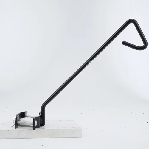 Vista 9 de MIXXIDEA Kit de montaje para colgar en riel de cubierta de valla de 11 pulgadas de largo, gancho decorativo resistente para comederos de pájaros
