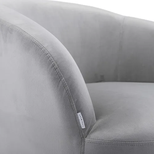 Vista 5 de Silla giratoria de barril de 360 grados, silla de club de barril giratoria de 360 grados, cómoda silla redonda para sala de estar, sillón de ocio