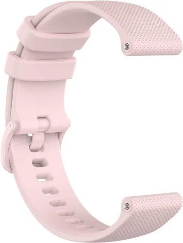 Vista 10 de Correa deportiva de repuesto de silicona compatible con Garmin Venu Sq 2 Music/Venu 2 Plus/Venu Sq Music, Vivomove 6 5 3 Music, Vivomove Luxe, Negro