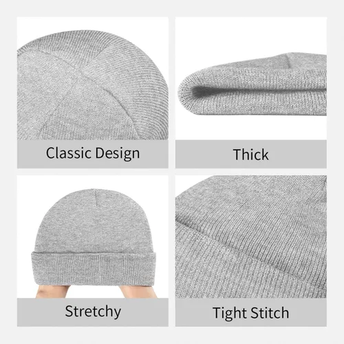 Vista 4 de My Hero is Now My Angel - Gorro de punto suave y cálido, unisex, para adultos, mujeres y hombres