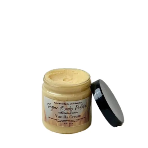 Vista 2 de Exfoliante corporal exfoliante, esmalte corporal de azúcar batida de café arábica moca (café moca)