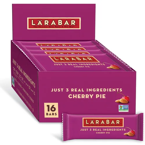 Vista 12 de Larabar Cherry Pie - Barras de frutas y nueces, sin gluten y veganas, 10.2 onzas, 6
