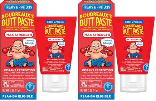 Vista 7 de Ungüento Boudreaux para dermatitis de pañal, máxima fuerza, 2 onzas, B2302, 1, 1