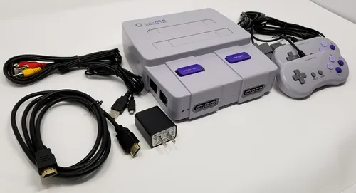 Vista 2 de Super HD-2 compatible with Super NES and NES games HDMI Output No Games Included