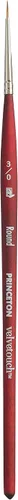 Vista 12 de Princeton Velvetouch Mini Pincel Filbert, Sintético, Mango Corto, Tamaño 0, 1 Unidad