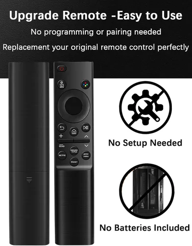 Vista 6 de Reemplazo para mando a distancia de Samsung TV, compatible con todos los televisores inteligentes Samsung Smart TV LED LCD HDTV 3D de marco curvo