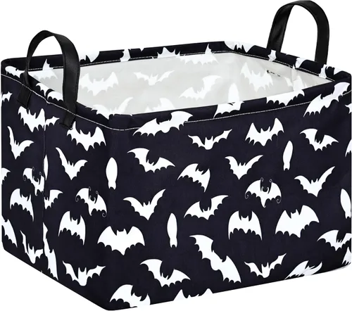 Vista 40 de Cesta de almacenamiento vacía para niños, organizador de almacenamiento impermeable de béisbol, cestas plegables con asas para mujeres, cesta