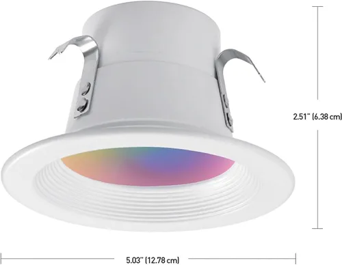 Vista 4 de Globe Electric 50078 Collection Smart Retrofit - Luz empotrada