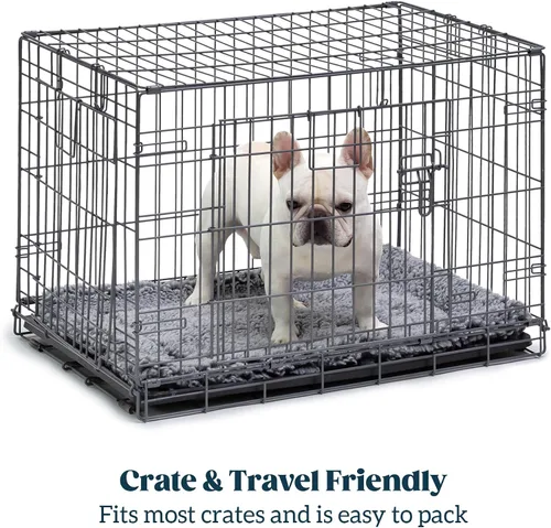 Vista 5 de PELZIN Stoutwool - Cama indestructible para perros, almohadilla mullida a prueba de masticados, almohadilla resistente para masticadores agresivos
