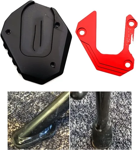 Vista 2 de Placa ampliadora de soporte lateral para motocicleta, soporte lateral para B&MW F850GS F750GS F 750 850 para GS F850 F750 para GS para A&dventure