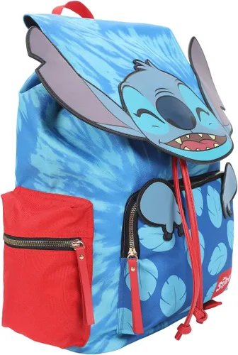 Vista 3 de Lilo & Stitch - Mochila de personajes novedosos, Multi colorido