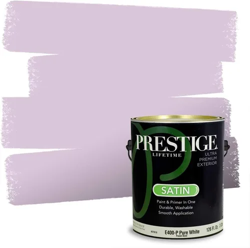 Vista 73 de PRESTIGE Pinturas de pintura interior e imprimación en uno, 1 galón, plano, combinación comparable de Sherwin Williams* Kimono Violet*