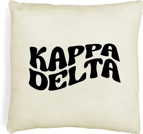 Vista 40 de sockprints Mod Alpha Chi Omega - Funda de almohada de 18 x 18 pulgadas, fundas de almohada de hermandad de mujeres - Almohada decorativa