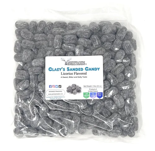 Vista 2 de Claeys Gotas de Caramelo de Anís Lijadas, 2 Libras