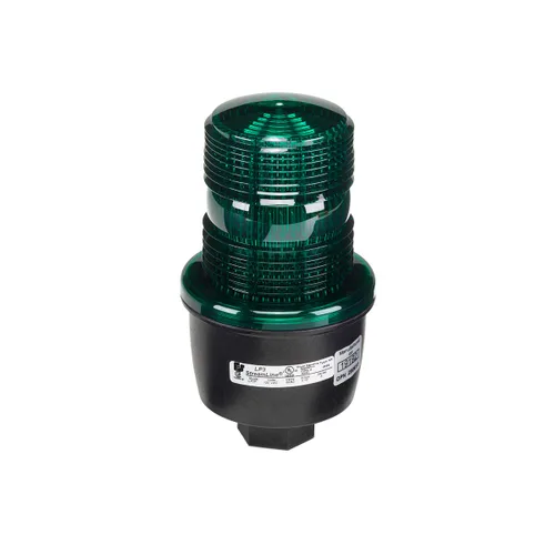 Vista 21 de Federal Signal LP3E-120C Streamline - Luz estroboscópica de bajo perfil, 120 VAC, base atornillada Edison A-19, transparente
