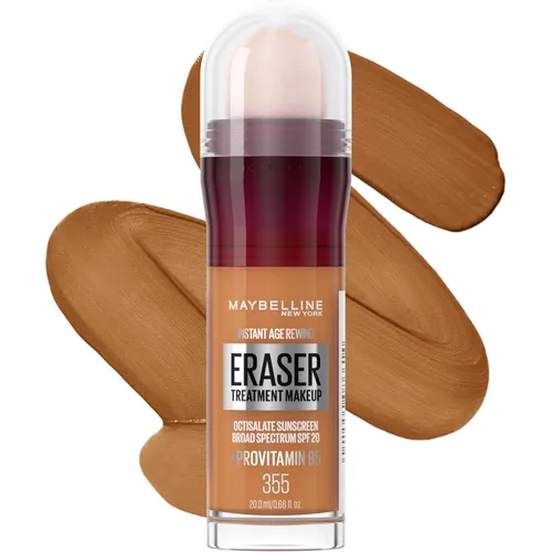 Vista 28 de Maybelline Instant Age Rewind Eraser Foundation con SPF 20 y provitamina B5 hidratante, 110, 1 unidad