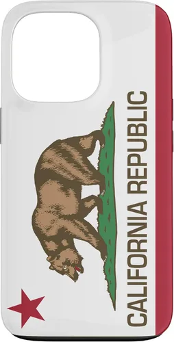 Vista 10 de Funda con la bandera de California para iPhone 17