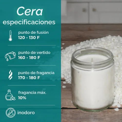 Vista 3 de Cuentas de cera de soja para hacer velas, pastillas de cera de soja de 5 libras, mezcla suave para formulación de fragancia de alta carga