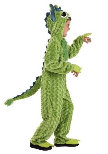 Vista 3 de Disfraz de Pequeño Monstruo Verde para Niños Multicolor