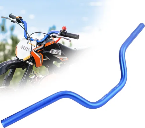 Vista 9 de RUTU - Manillares de 7/8 pulgadas para moto de cross para niños de 49-70 cc, barra de mango resistente para 2 tiempos ATV Dirt Bike KX, scooter Negro