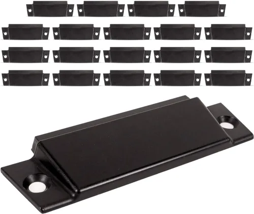 Vista 9 de US Cargo Control Tapas de extremo E para riel horizontal E-Track (paquete de 4), tapa protectora de extremo de plástico negro duradero para rieles
