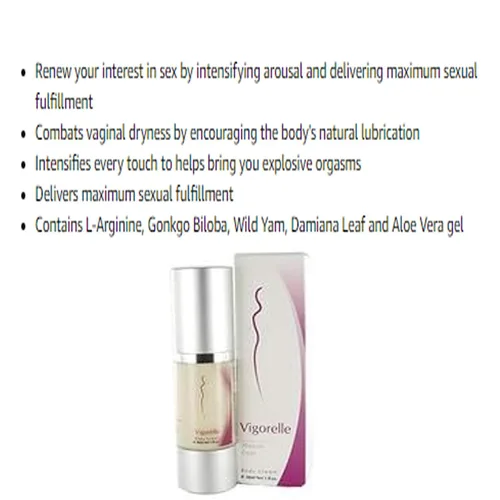 Vista 2 de Vigorelle Crema Reproductiva Femenina Mejora Permite que los Ingredientes Activos Estimulen Directamente las Superficies de los Tejidos Pack 2