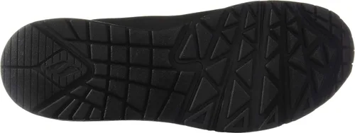 Vista 4 de Skechers Uno-Stand on Air tenis estilo urbano para mujer., Negro (dark black), 5