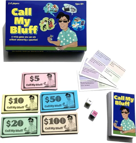 Vista 2 de Call My Bluff: Un juego de trivia que puedes ganar sin responder una pregunta - Divertido juego de cartas familiar para adultos y adolescentes