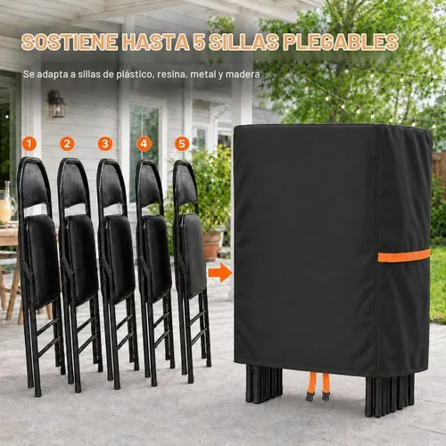 Vista 6 de Bolsa de almacenamiento para silla plegable, impermeable