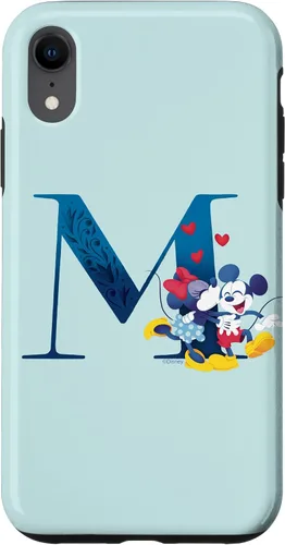 Vista 23 de iPhone 11 Pro Max Disney Alphabet Monogram Letter M para Funda de Mickey y Minnie Mouse