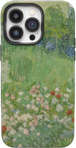 Vista 112 de Casely Funda para iPhone 14 Pro Viva La Vida Frida Kahlo Collage Floral Compatible con MagSafe Diseño protector audaz
