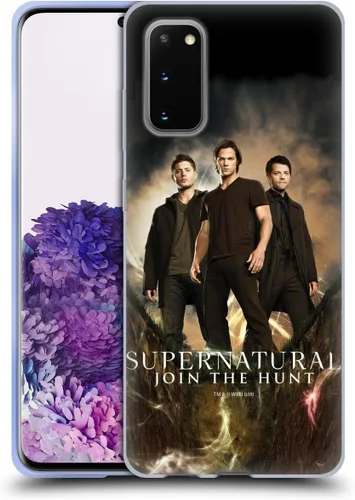 Vista 66 de Head Case Designs Supernatural Sam, Dean & Castiel Key Art - Funda de gel con licencia oficial [protección de grado militar] compatible con Google
