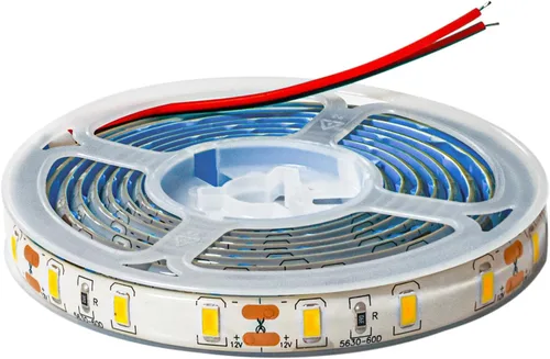 Vista 9 de Tira de luces LED de 5V USB 9.84 pies, 3500K blanco cálido, tira de luces LED flexible impermeable de SMD2835 con 180 LEDs, regulable, luz de tira
