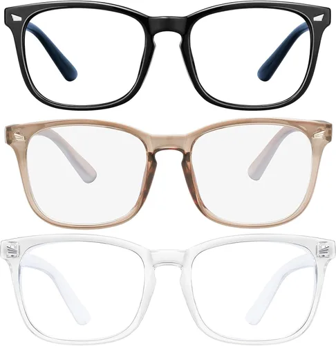 Vista 21 de hunsquer Gafas de luz azul para mujer/hombre