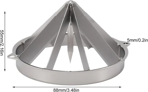 Vista 8 de Cuchilla cortadora de frutas de acero inoxidable desmontable y afilada para frutas, manzanas, peras, naranjas, pitaya, limón, etc., ahorro de mano