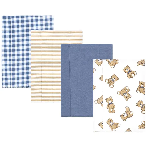 Vista 353 de Hudson Baby - Paños unisex de franela de algodón para bebé, avión, talla única