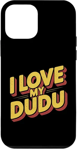 Vista 16 de I Love My DuDu Friends Parents Lover Family Gathering - Carcasa para iPhone 16