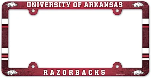 Vista 14 de NCAA Placa de vehículo con marco a todo