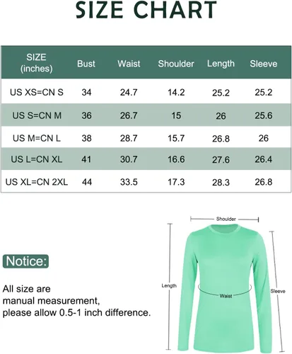 Vista 5 de Century Star UPF 50+ - Camiseta de natación de manga larga para mujer, protección solar UV, protección contra erupciones, entrenamiento, senderismo