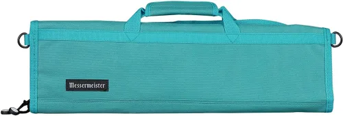 Vista 8 de Funda acolchada para cuchillos con 8 bolsillos de Messermeister, color ciruela, Camuflaje