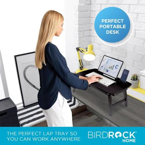Vista 5 de BirdRock Home - Bandeja portátil para trabajar sentado o de pie