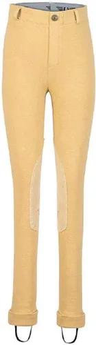 Vista 10 de TuffRider Jodhpurs ecuestres de algodón para niños - Jodhpurs de equitación para niños Marrón (Light Tan)