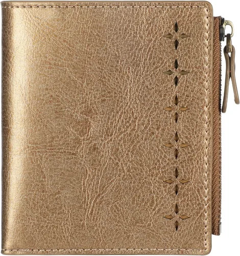 Vista 18 de Lavemi Carteras ultrafinas de cuero compacto para mujeres y niñas, con bloqueo RFID, tarjetero para tarjetas de crédito para mujeres 1-púrpura