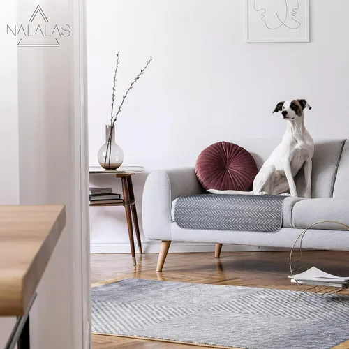 Vista 4 de NALALAS Almohadillas grandes lavables para orina para perros Almohadillas reutilizables, impermeables y súper absorbentes para cachorros