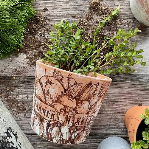 Vista 5 de A Maker's Studio - Hoja de plantilla de malla adhesiva reutilizable, ideal para manualidades y manualidades, adecuada para pinturas y tintas